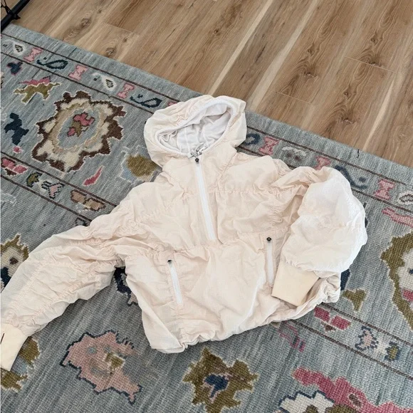 Free People Movement Cream Windbreaker - Picture 2 of 7